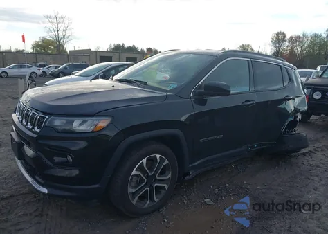2023 Jeep Compass Limited 4X4 из США, поврежденный, VIN 3C4NJDCN3PT539033